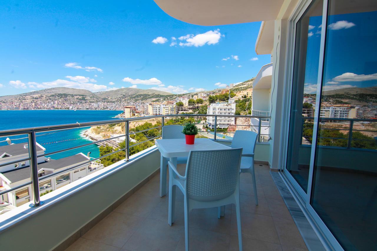 Blue Sea Apartments Saranda Oda fotoğraf